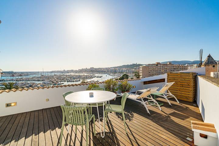 Ferienwohnung für 6 Personen, mit Terrasse