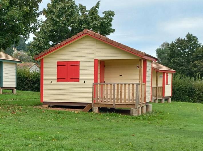 Camping pour 4 personnes, avec piscine et jardin, animaux acceptés dans Saône-et-Loire - 3
