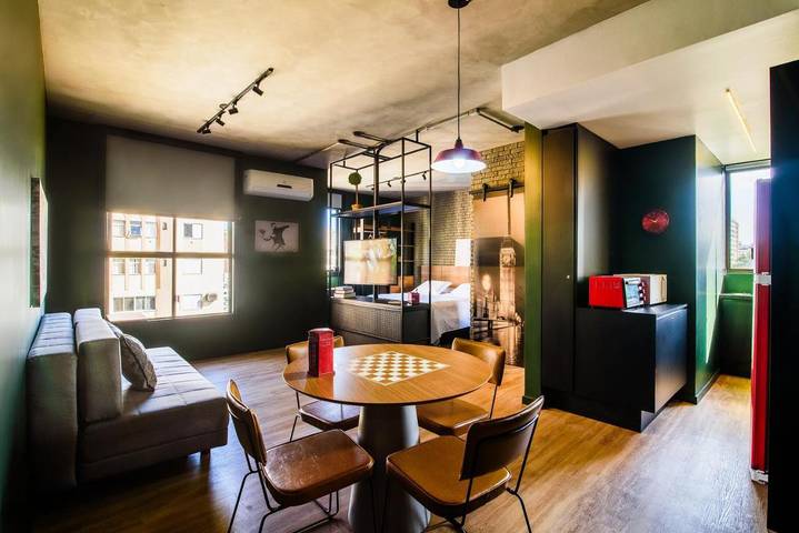 Ferienwohnung für 4 Personen, mit Sauna und Pool sowie Ausblick, mit Haustier - 1