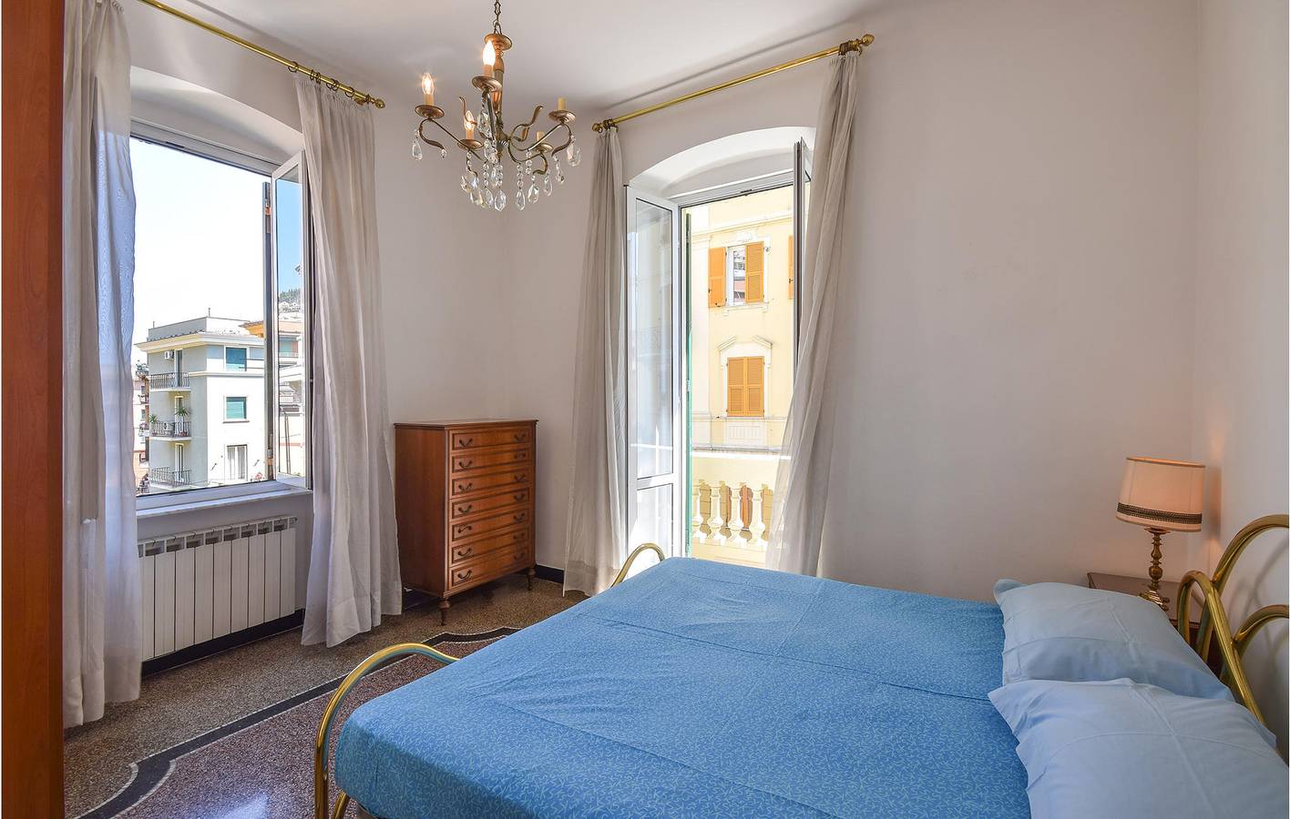 Entire holiday apartment, Sea View Apartment- Sleeps 5 with Beach 900m in Genova (City), Genoa