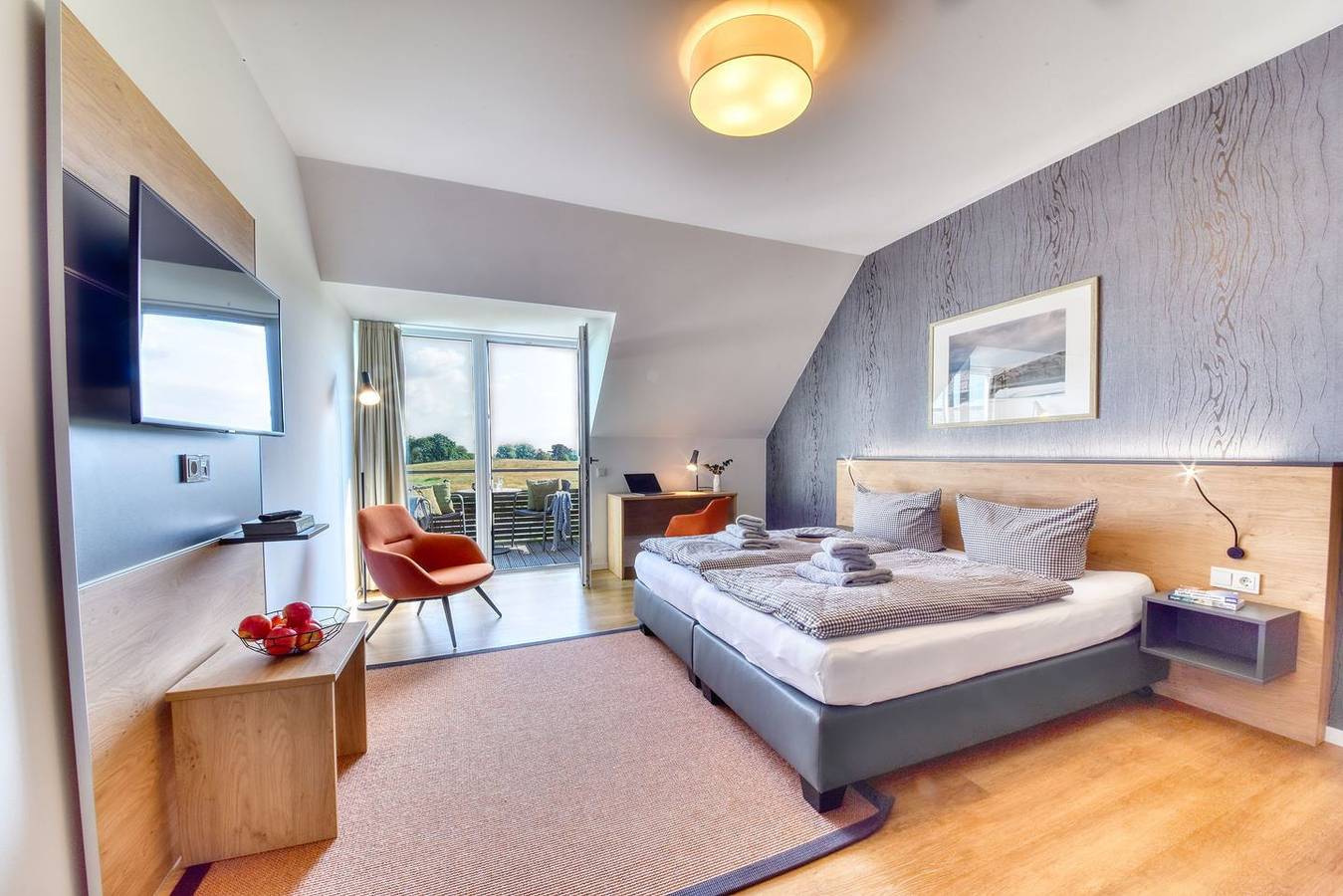 Ganze Wohnung, Ferienwohnung Wiesenpieper im Wreecher Idyll in Wreechen, Putbus