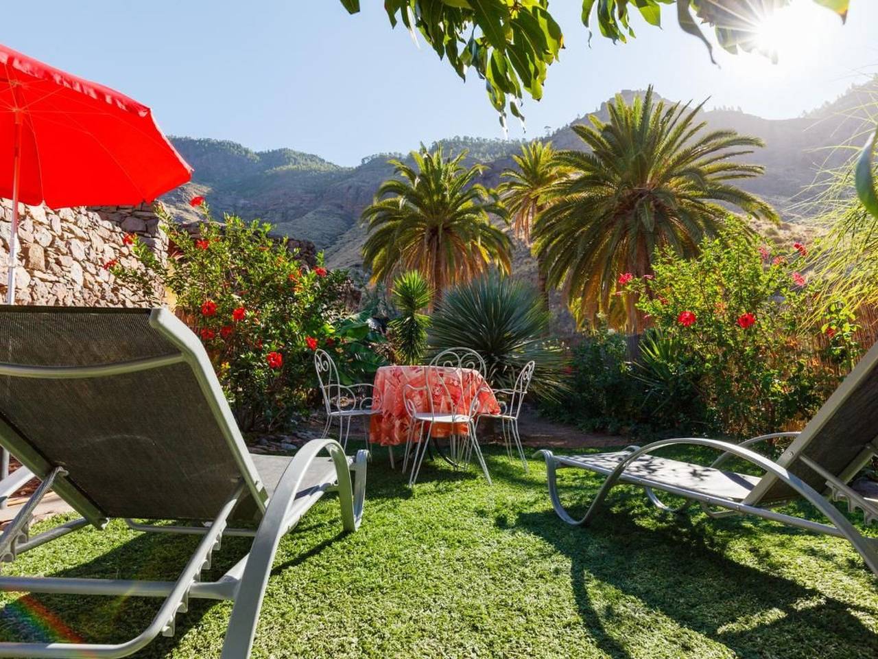 In El Risco mit Garten, Terrasse und Grill in El Risco, Agaete
