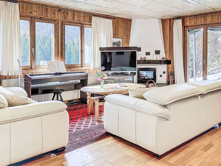 Maison de vacances pour 7 personnes, avec vue et terrasse, animaux acceptés dans Morgins