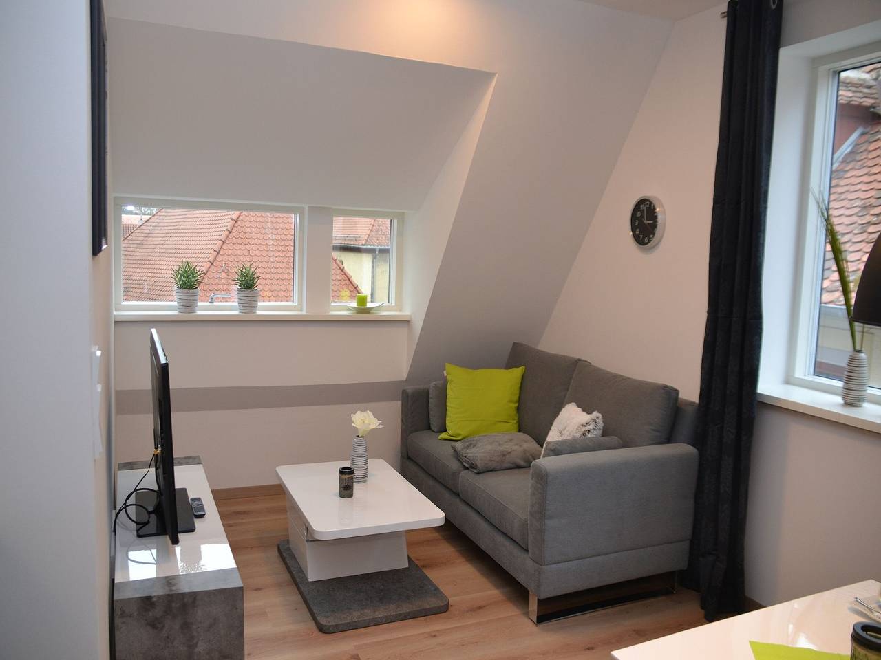 Ganze Wohnung, Apartment '3 Domina 40qm' mit Gemeinschaftsterrasse und Wlan in Iphofen, Fränkisches Weinland