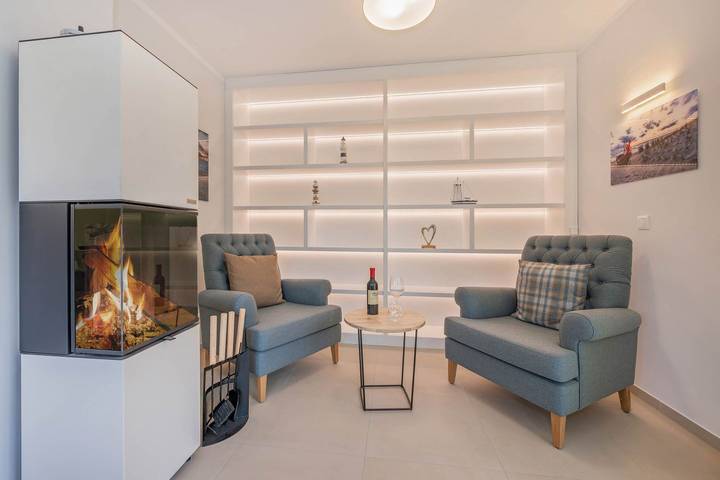 Modernes Ferienhaus im Fischerdorf mit Garten, Sauna & viel Privatsphäre in Zirchow, Usedom
