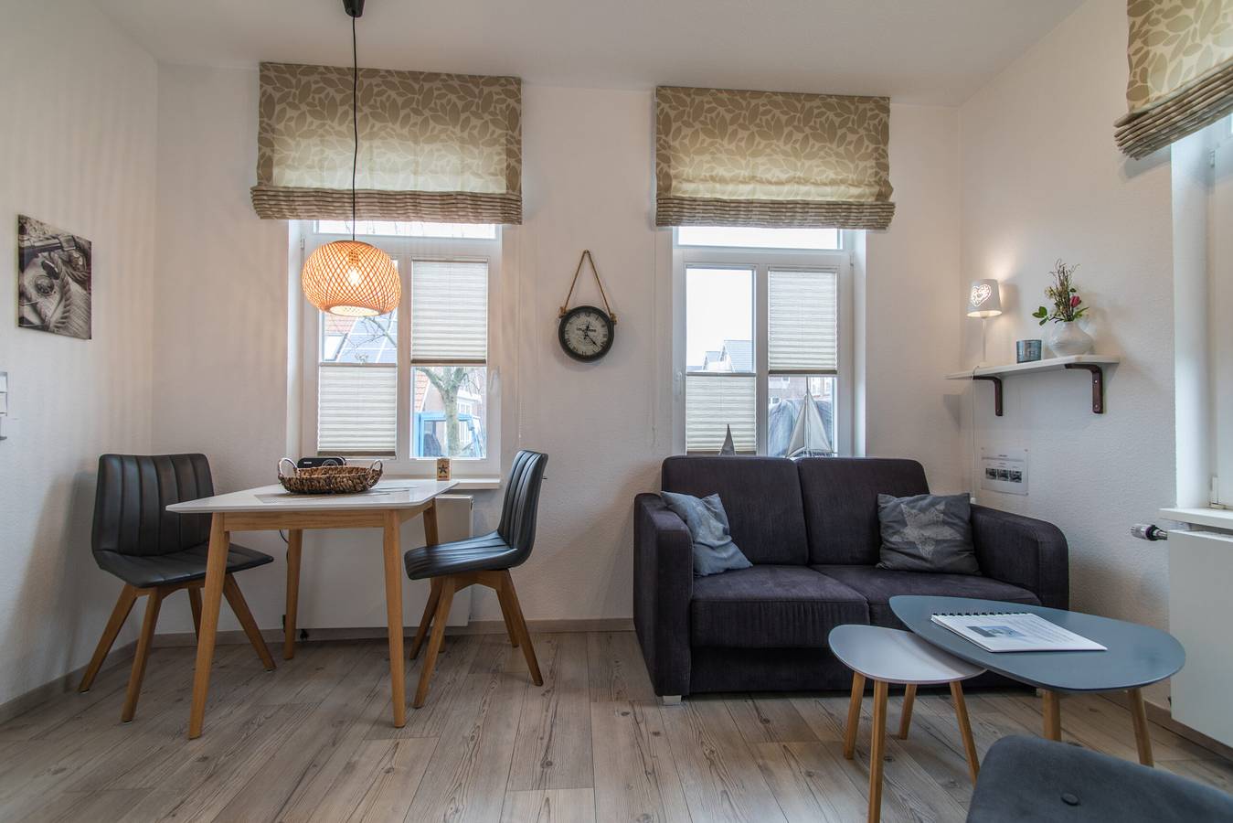 Ganze Wohnung, Ferienwohnung 'Taletta I' mit Gemeinschaftsterrasse, Gemeinschaftsgarten und Wi-Fi in Langeoog
