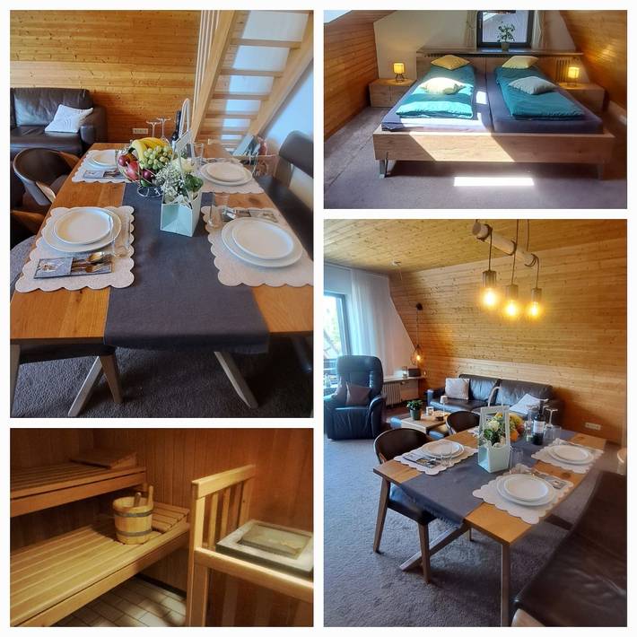 Entire apartment, Maisonette at 1000m with Sauna and Garage in Schönwald im Schwarzwald, Southern Black Forest