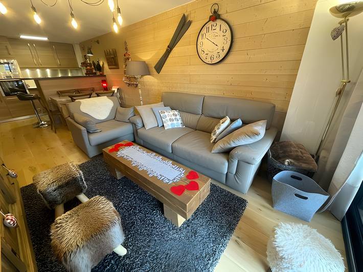 Appartement entier, Appartement 'Résidence Les Soldannelles Le 17' avec vue sur la montagne in Chatel, Les Portes du Soleil