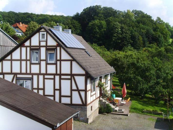 Ferienwohnung für 4 Personen, mit Garten und Terrasse, kinderfreundlich in Hofbieber