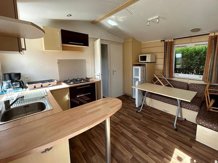 Camping des Carrières et Nature - Mobilheim 6 personen - Eco+ 2 Zimmer in Verton, Montreuil und Umgebung