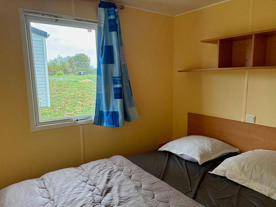 Camping Brantôme Far Ouest - Mobilhome 4 personas - Mobilhome confort - 22 m² - 2 habitaciones in Brantôme en Périgord, Périgord Vert