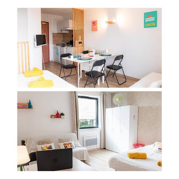 Appartement de vacances pour 4 personnes, avec vue
