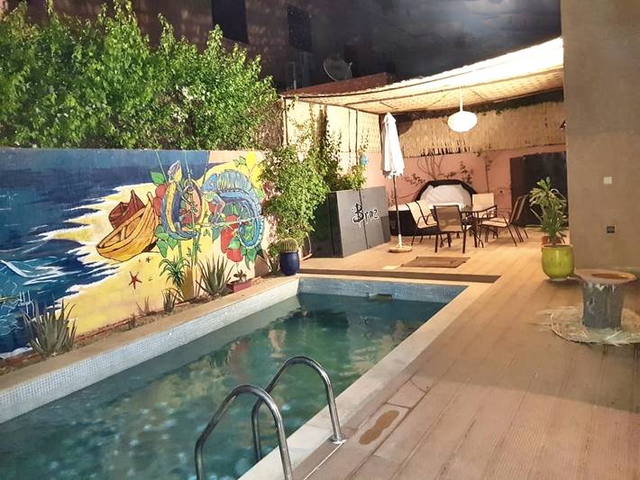 Villa for 6 people, with terrace and pool in Morocco