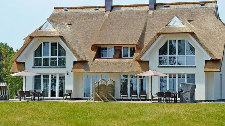 Ferienhaus mit Meerblick für 8 Personen, mit Garten und Terrasse sowie Sauna, mit Haustier in Mönchgut-Granitz - 4