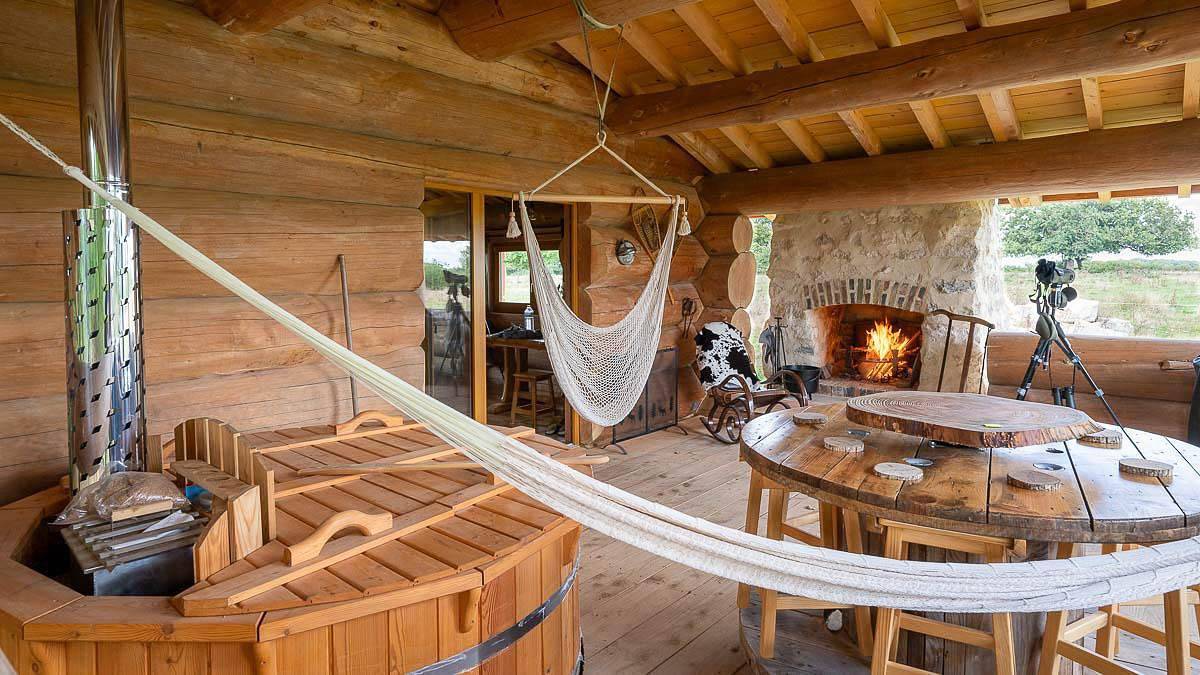 La Cabane du Trappeur in Chennegy, Aube