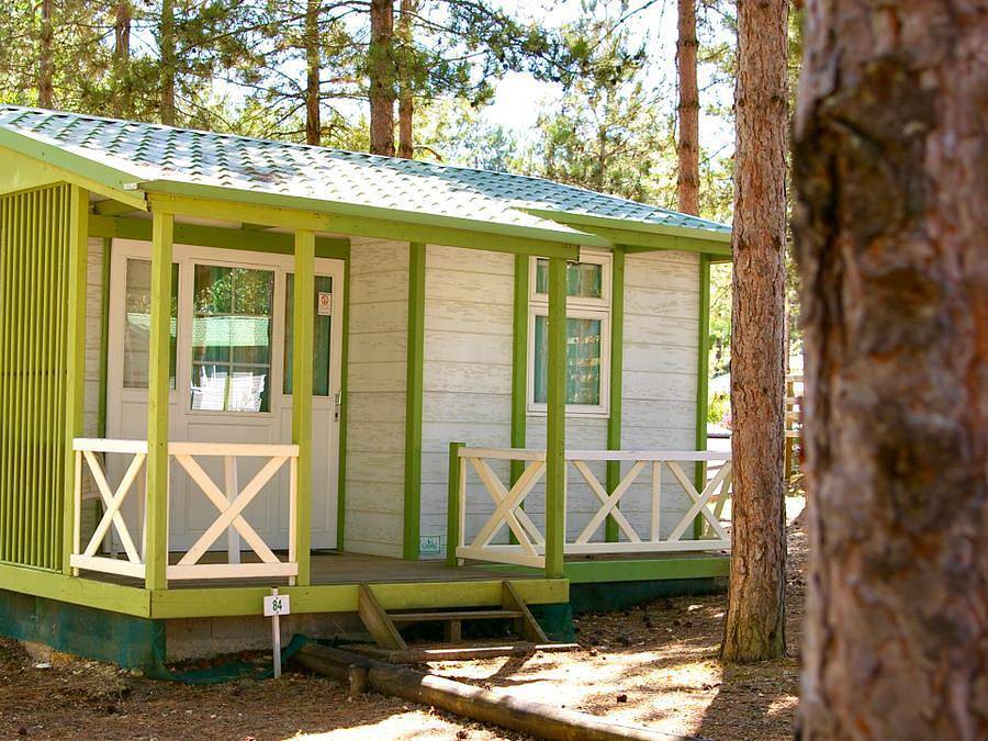 Camping Le Pardaillan - Chalet 5 personnes - Cottage in Gondrin, Gers