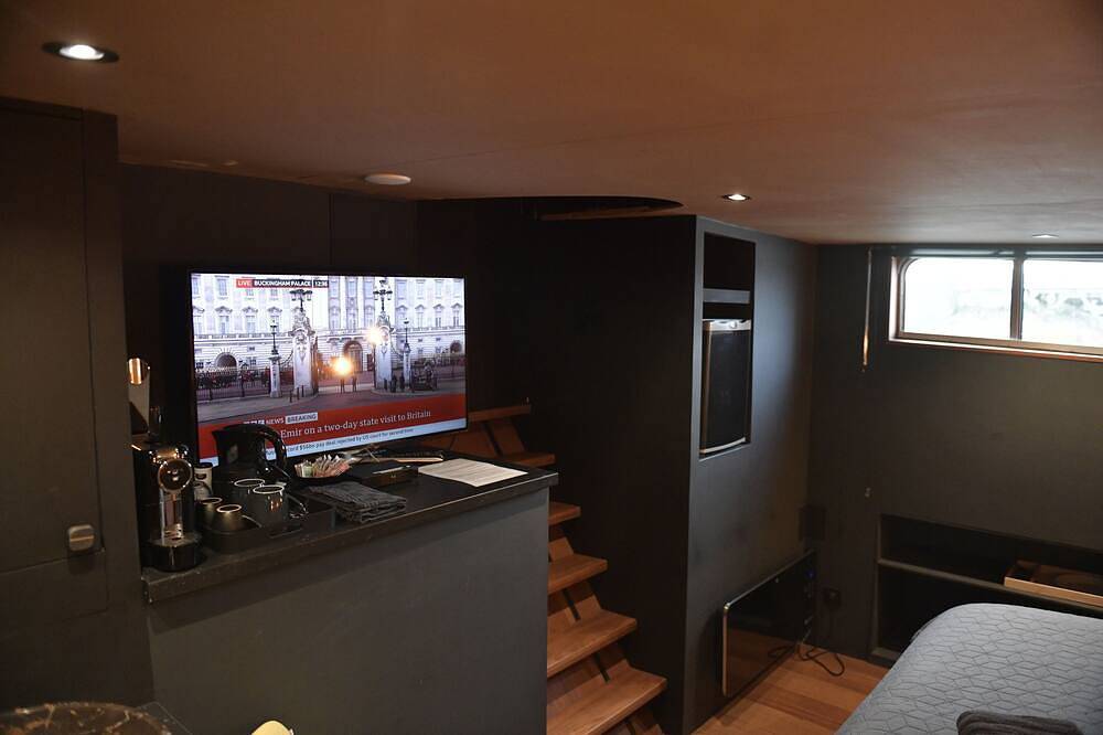 Euphrate Houseboat Kelly's room in Amsterdam Oost, Holländische Küste