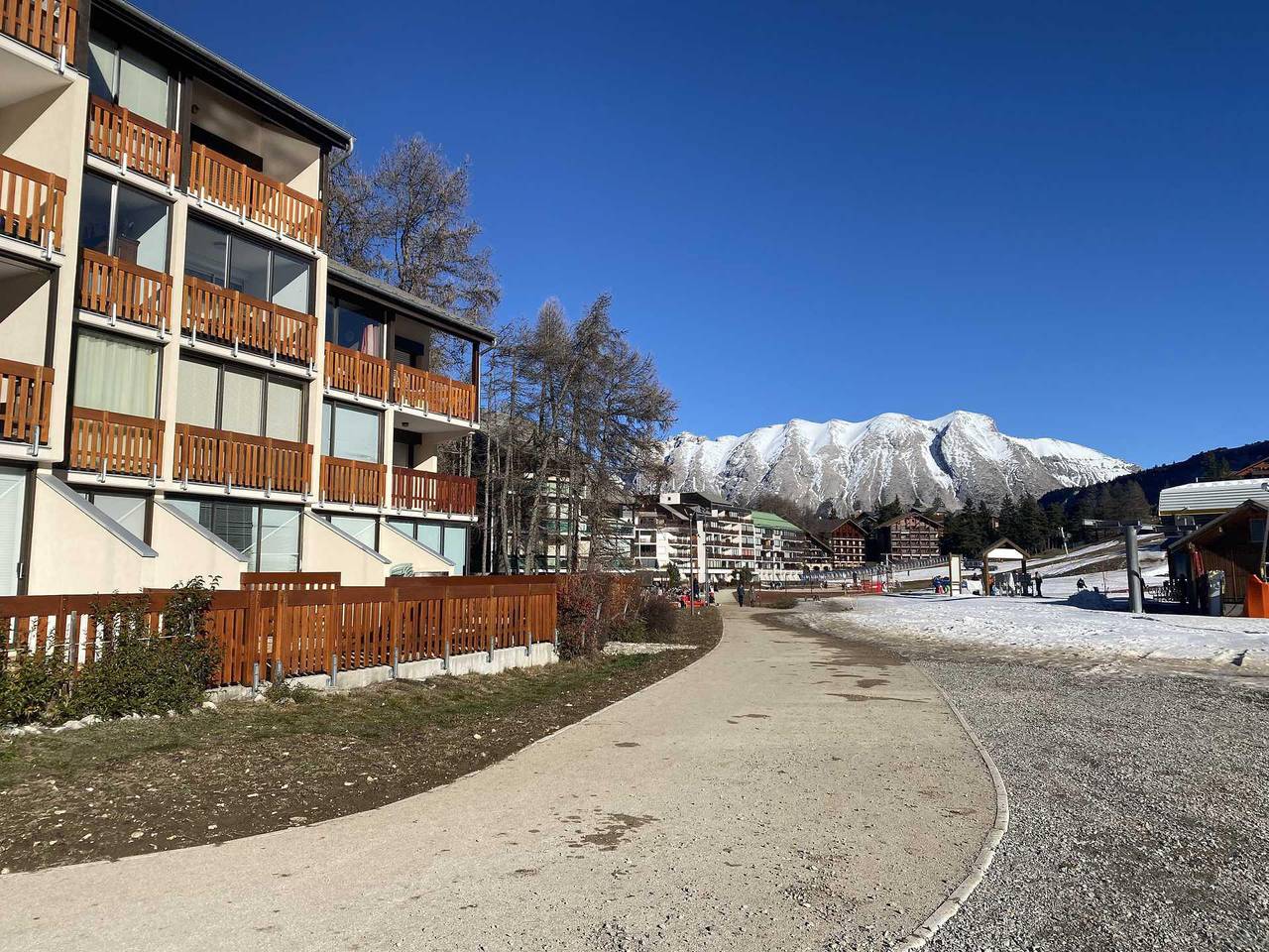 Studio entier, Résidence Les Fontettes 2 - Studio coin montagne 4 personnes (224) in La Joue du Loup, Le Dévoluy