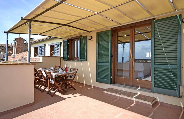 Ganze Wohnung, Terrazza Cortonese in Cortona, Arezzo Provinz