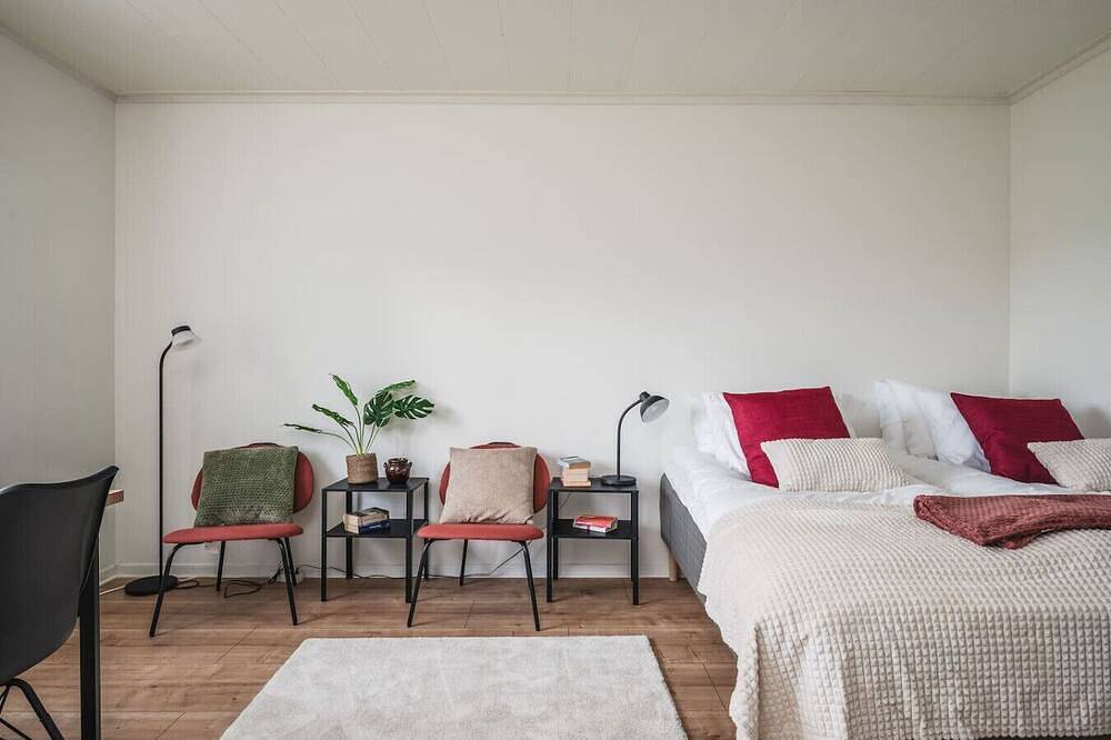 Ganze Wohnung, Cozy & Bright Studio in Peaceful Horndal in Dalarna