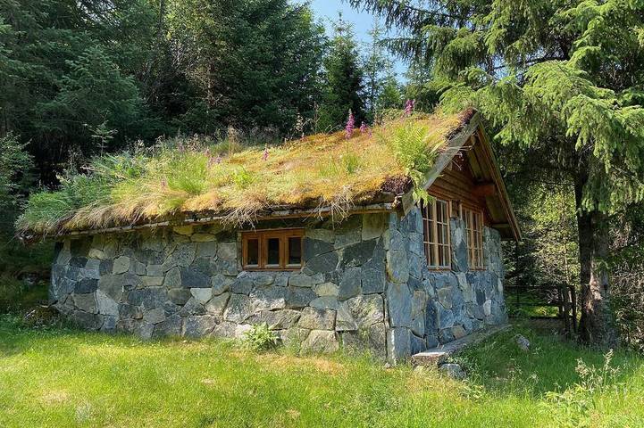 Blockhütte für 4 Personen, mit Haustier - 1