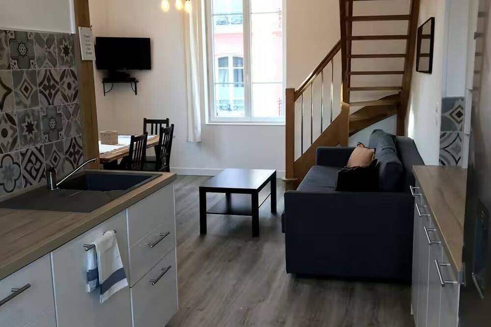 Ganze Wohnung, 11* La Cabine Houlgataise Duplex 3 bedrooms in Saint-Sauveur-de-la-Mer, Lisieux und Umgebung