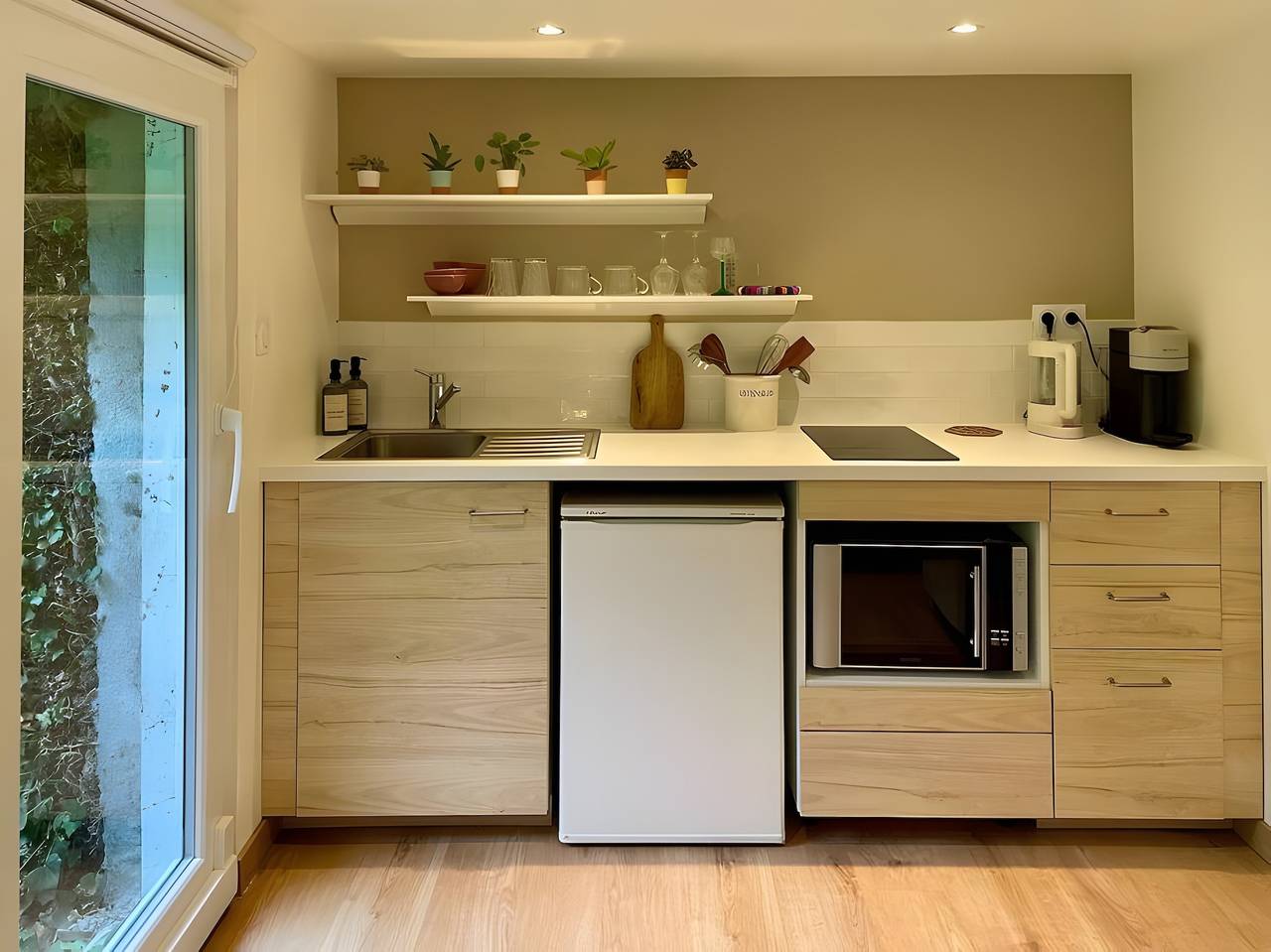 Appartement entier, Dépendance aménagée cocon contemporain pour deux près de strasbourg in Souffelweyersheim, Région de Strasbourg