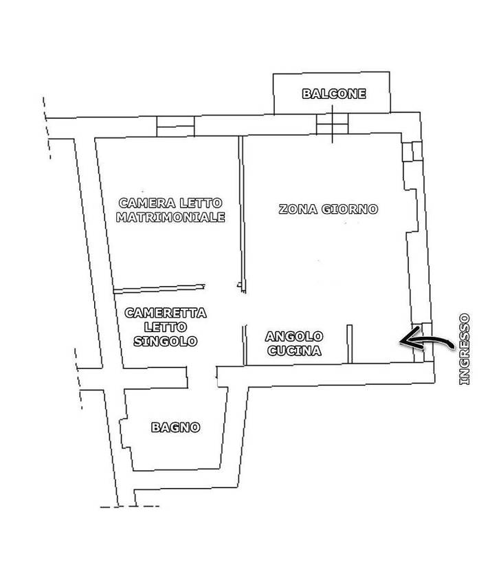 Ferienwohnung für 3 Personen, mit Balkon und Seeblick sowie Ausblick in Bolsena - 4