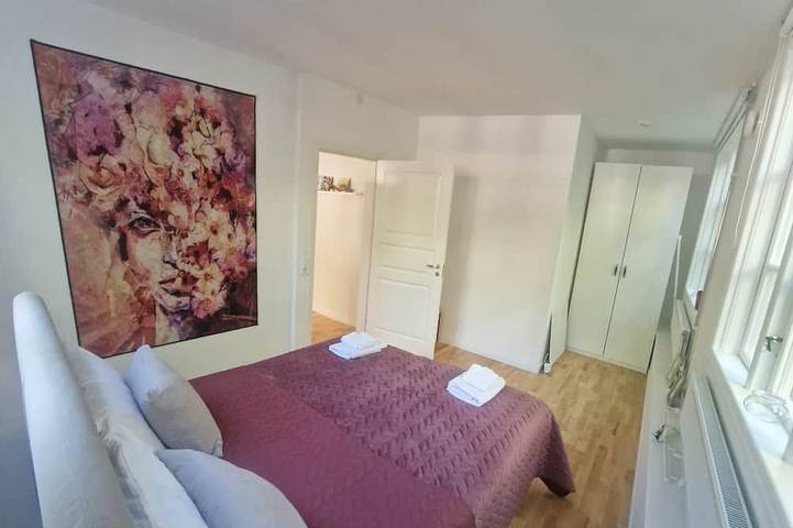 Appartement de vacances pour 3 personnes, avec Jardin