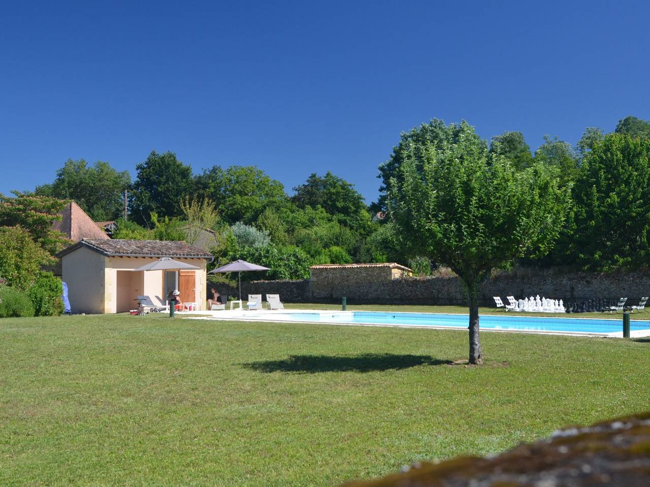 Altehrwürdiges Landhaus mit Pool in Aquitanien für 12 Personen in Saint-Agne, Périgord Pourpre