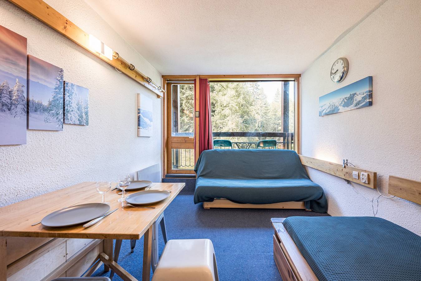 Apartamento entero, Apartamento 'Au Coeur De La Station' con balcón y Wi-Fi in Arc 1800, Bourg-Saint-Maurice