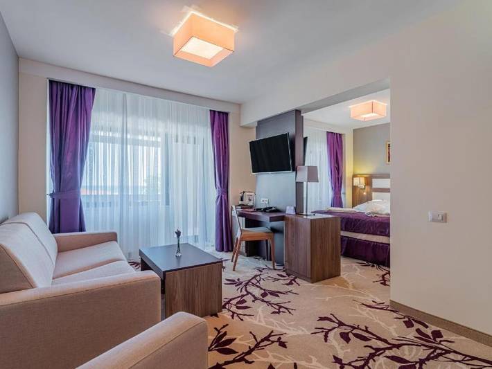 Hôtel pour 2 personnes, avec bassin pour enfant et sauna ainsi que piscine et jardin dans Mangalia - 4