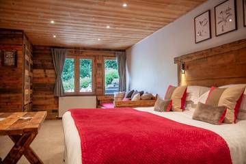 Chalet pour 4 personnes, avec terrasse ainsi que jacuzzi et jardin à La Chapelle-d'Abondance