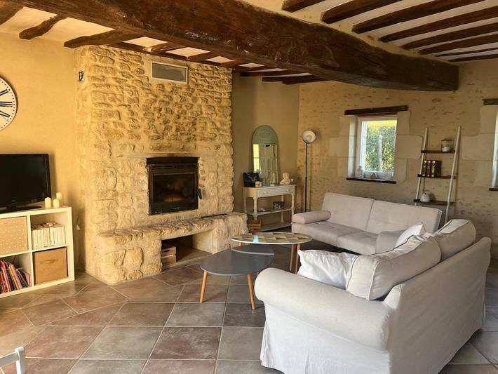 Maison de vacances pour 6 personnes, avec Terrasse ainsi que Jardin et Vue
