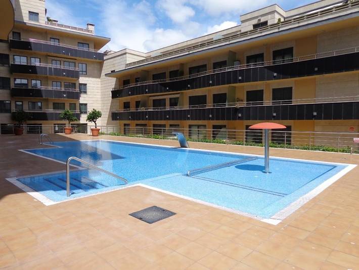 Apartamento de férias para 3 pessoas, com piscina e terraço em Sanxenxo