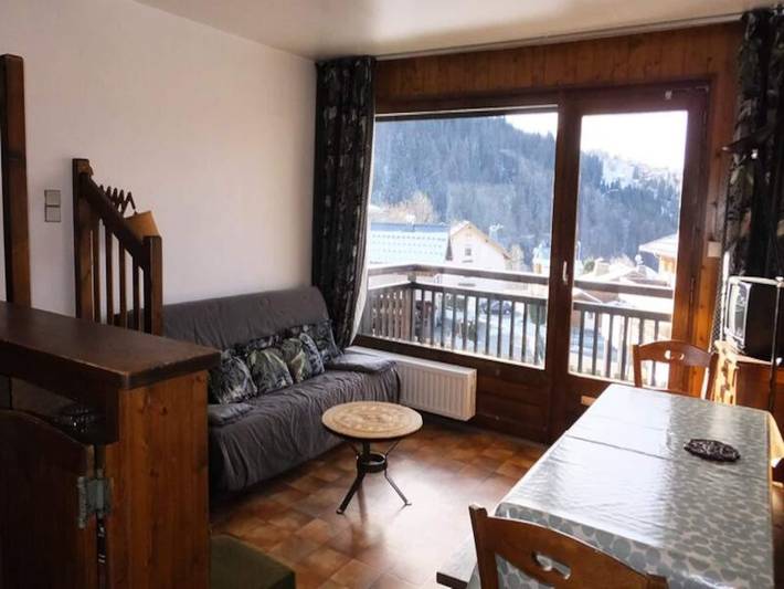 Gîte pour 6 personnes, avec balcon, adapté aux familles dans Office De Tourisme De Notre Dame De Bellecombe