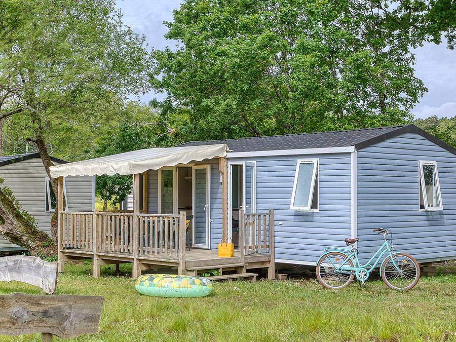 Camping Romanée - Le Fort Espagnol - Stacaravan 4 personen - Comfort - Tv in Crach, Côte des Mégalithes