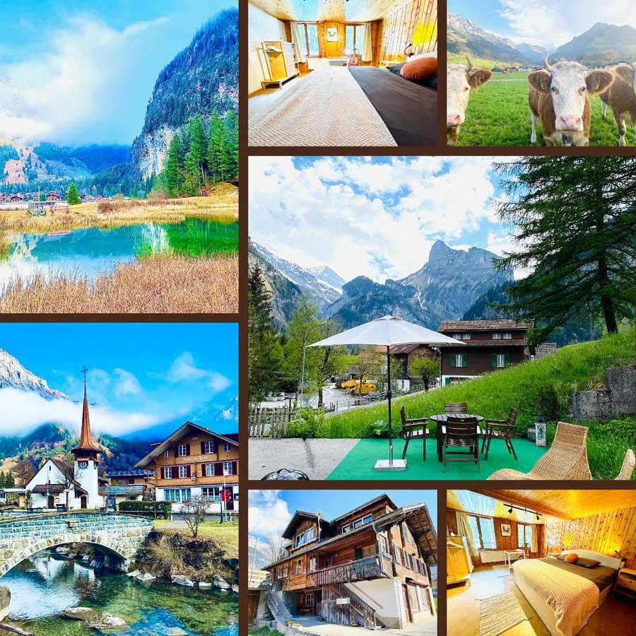 Ganze Wohnung, Cozy Apartment in Vintage House in Kandersteg in Kandersteg, Frutigen - Lenk - Adelboden