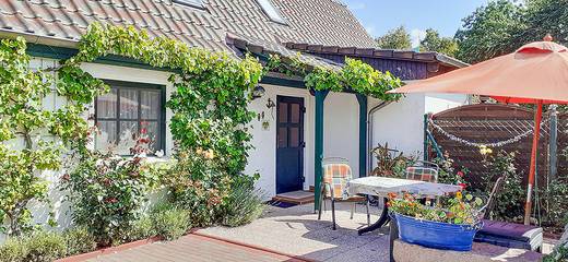 Ferienhaus für 4 Personen, mit Garten in Breege