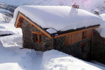 Chalet pour 6 personnes, avec terrasse et jardin à Valmeinier