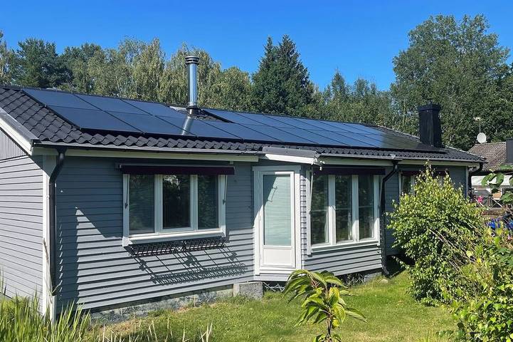 Ferienhaus für 7 Personen, mit Terrasse und Garten