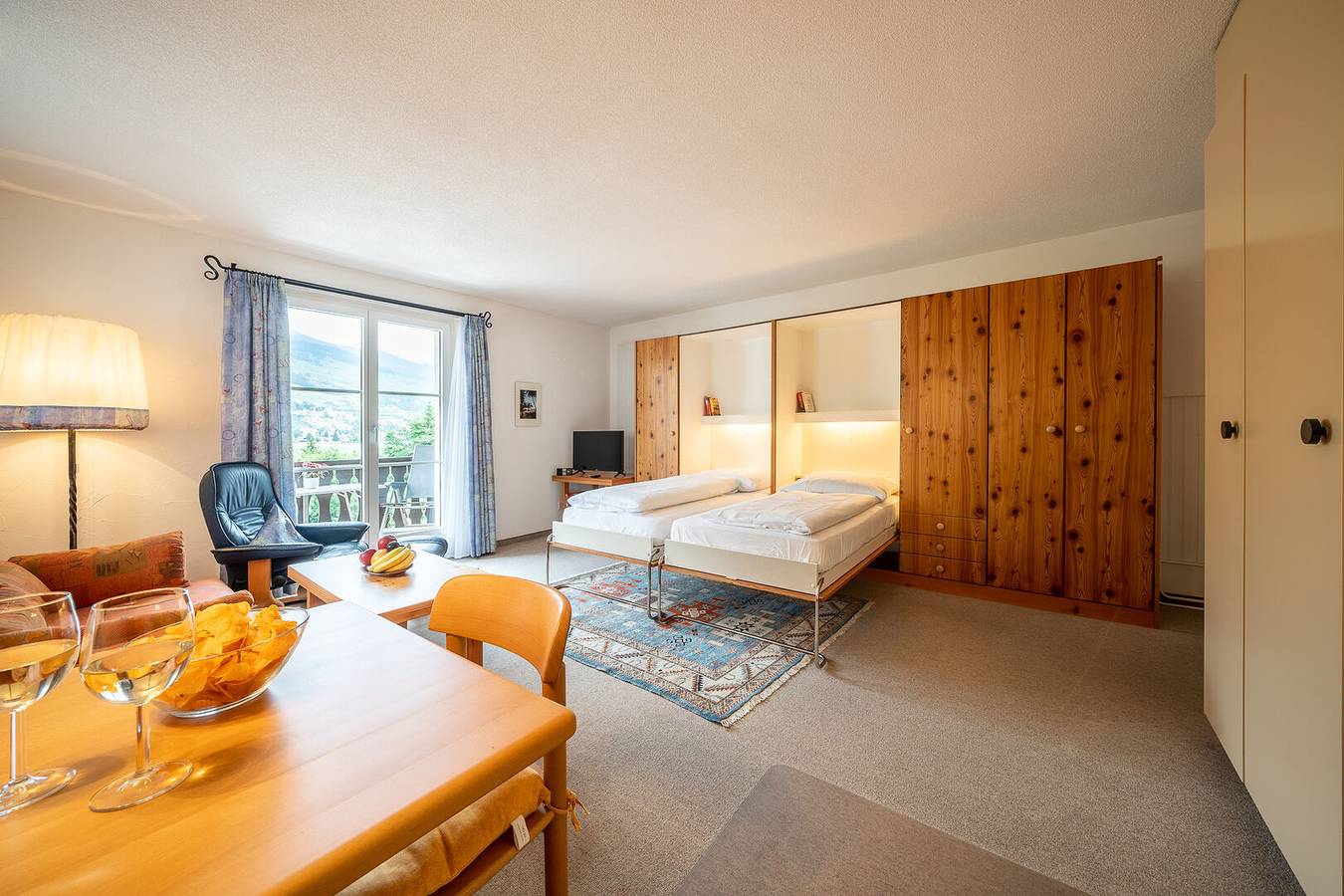 Ganzes Studio, 3306 Charmante 1,5-Zimmer-Wohnung mit Talblick in Vulpera, Tarasp