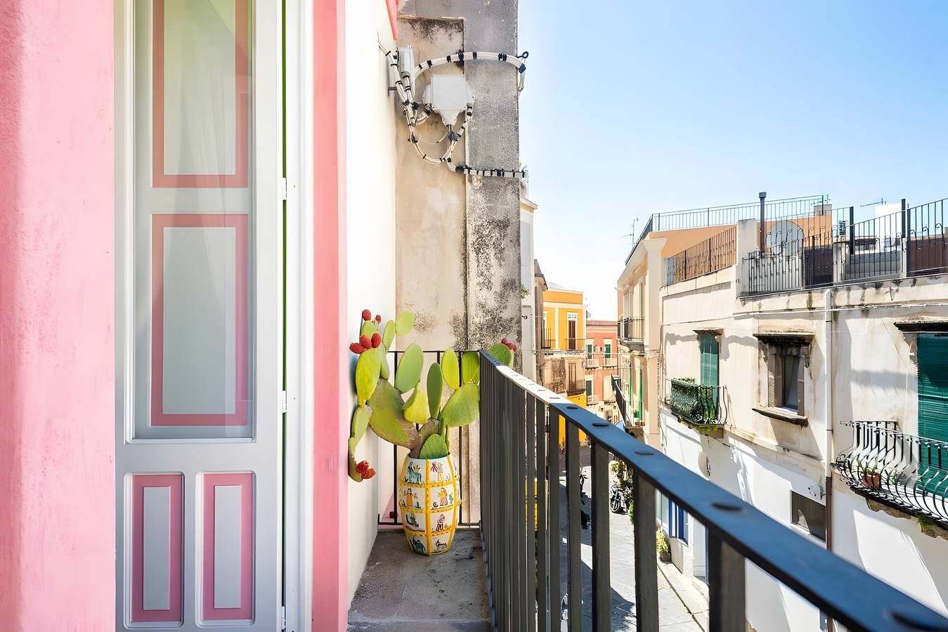 Kamer 'Rosa' met gedeeld terras, Wifi en airconditioning, foto 11