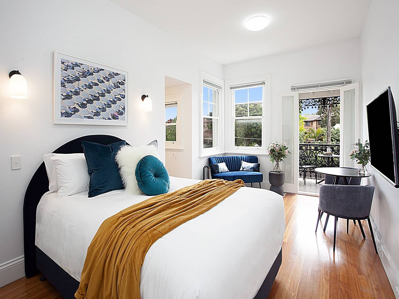 Studio entier, Magnifique studio dans un immeuble patrimonial avec balcon in Sydney, New South Wales