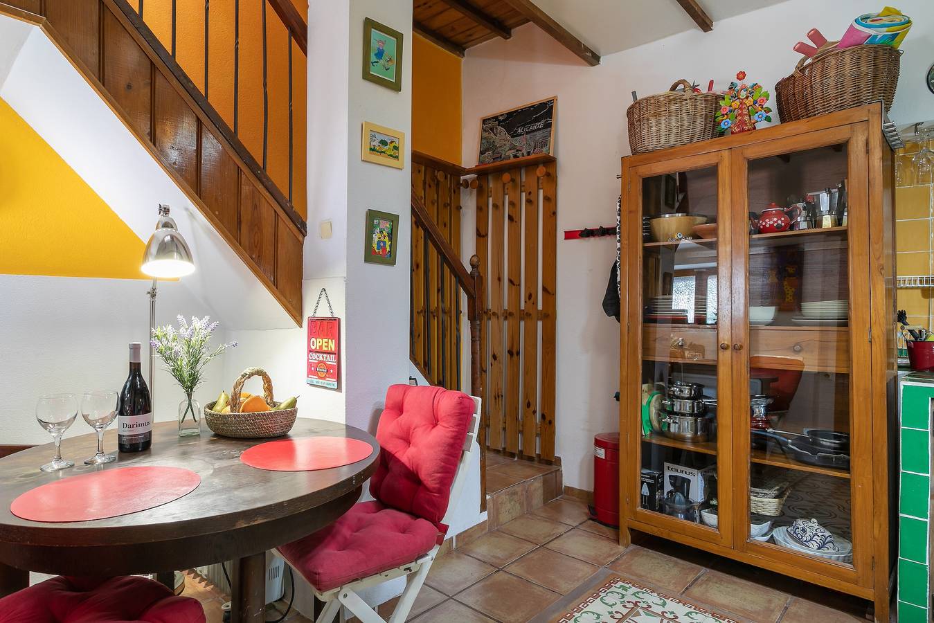 Vakantiehuis "Casita Kunterbunt" met Uitzicht op Zee, Terras & Wifi, foto 11