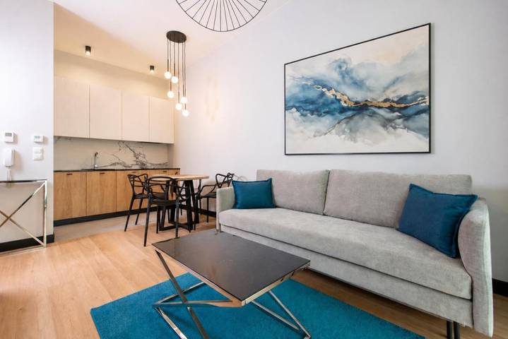 Ferienwohnung für 4 Personen, mit Whirlpool und Terrasse in Allenstein