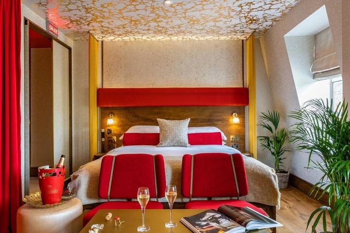 Hôtel pour 2 personnes, avec Terrasse et Vue dans Gare de Saint Pancras Eurostar