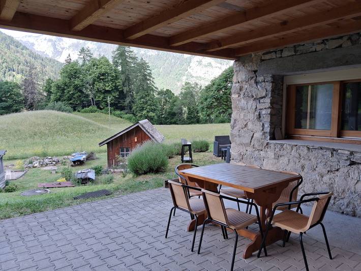 Gîte pour 6 personnes, avec jardin, animaux acceptés à Le Biot - 4