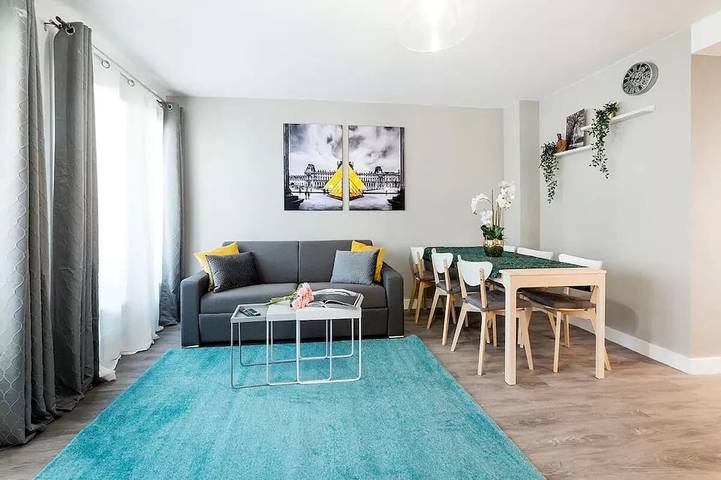 Appartement de vacances pour 5 personnes, avec Balcon à Villejuif
