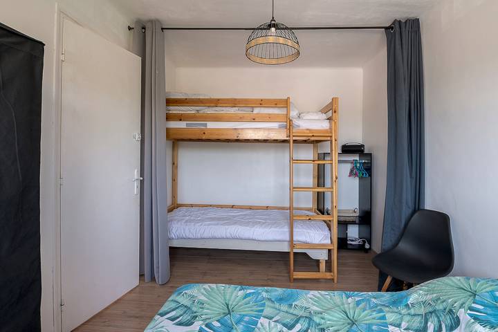 Ganze Wohnung, Ferienwohnung für 4 Personen mit Balkon in Saint Pierre la Mer, Fleury